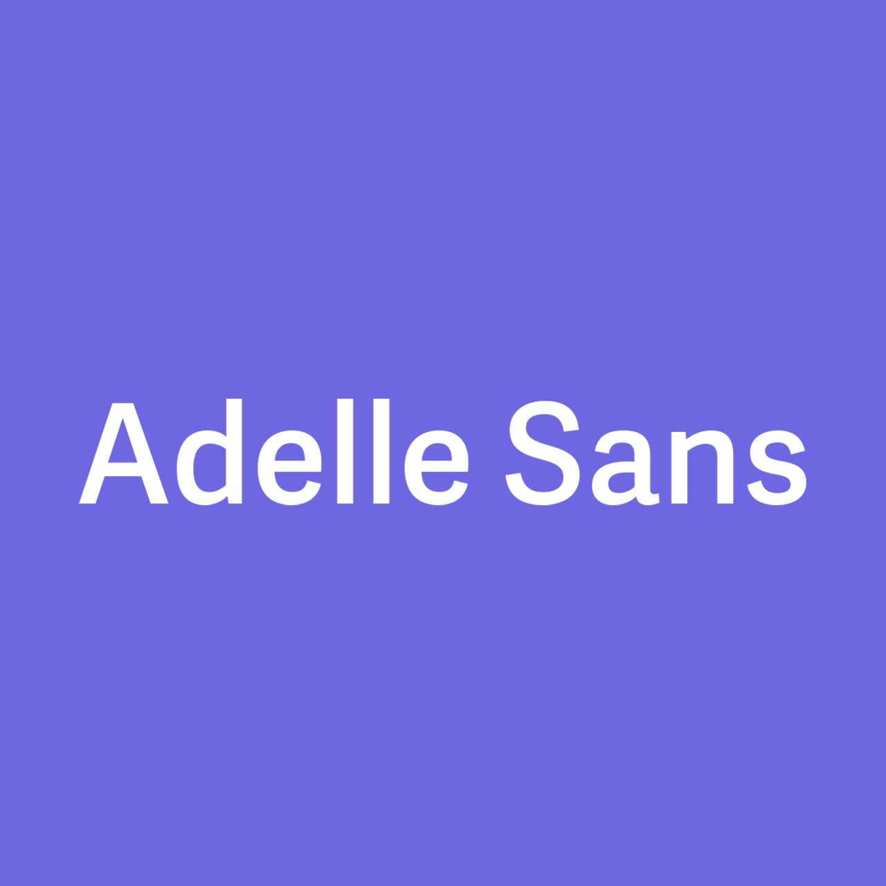 Adelle Sans font in use